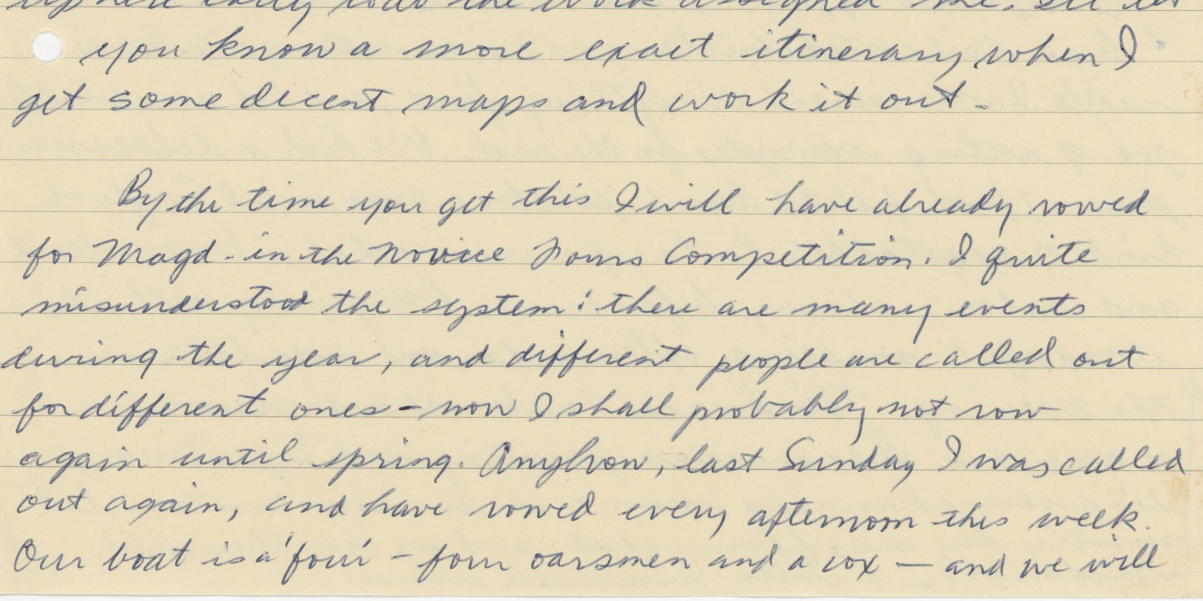 Journeys to and from Magdalen: the Dick Pfaff letters - Magdalen College