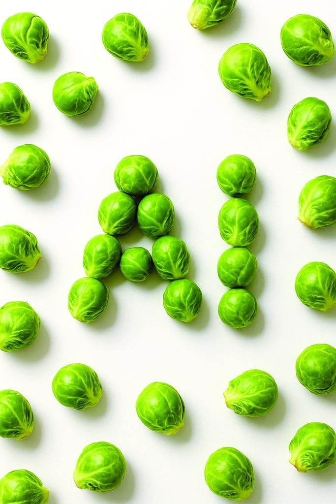 AI written in Brussel sprouts