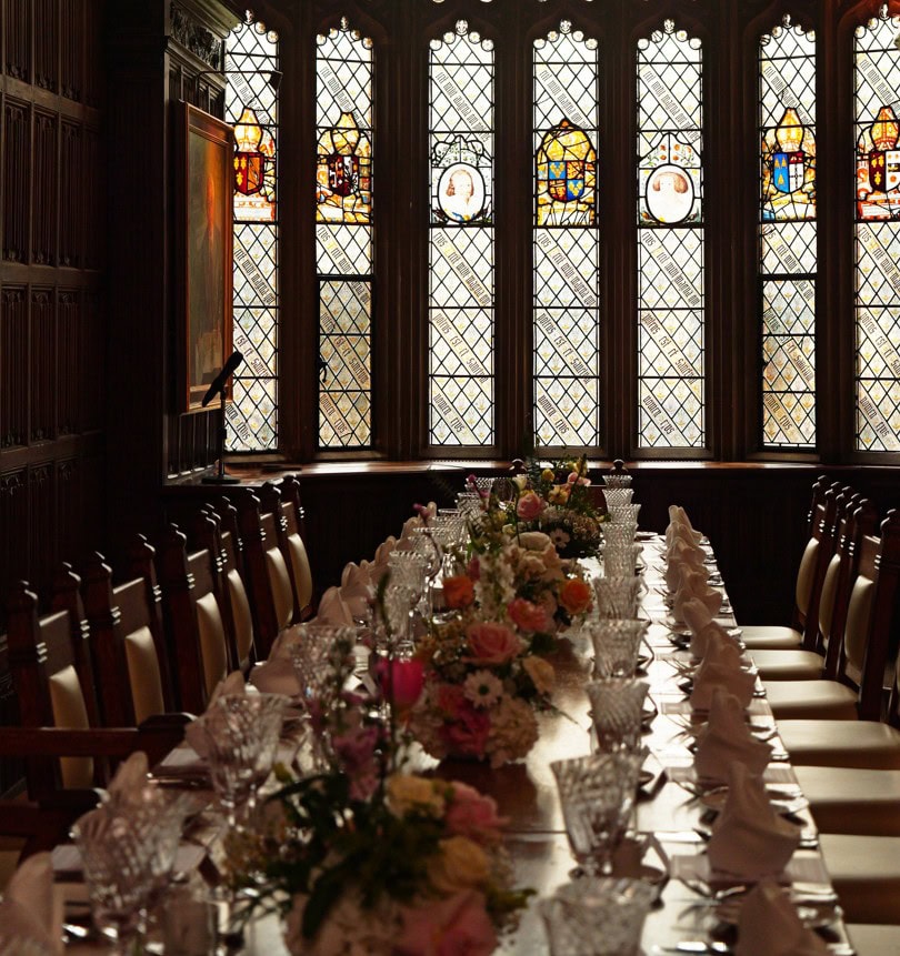 Flowers in Hall