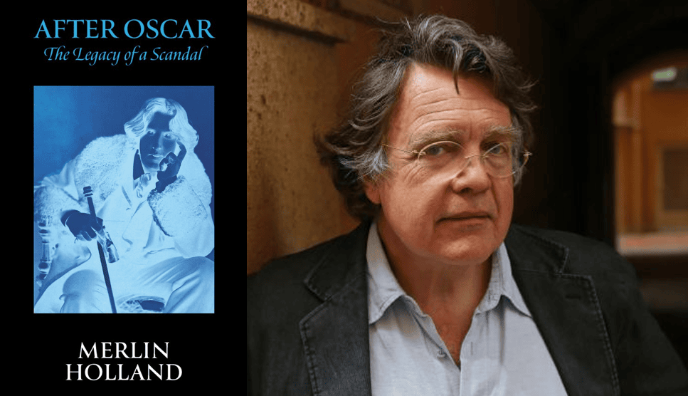 Merlin Holland, along with his newest book