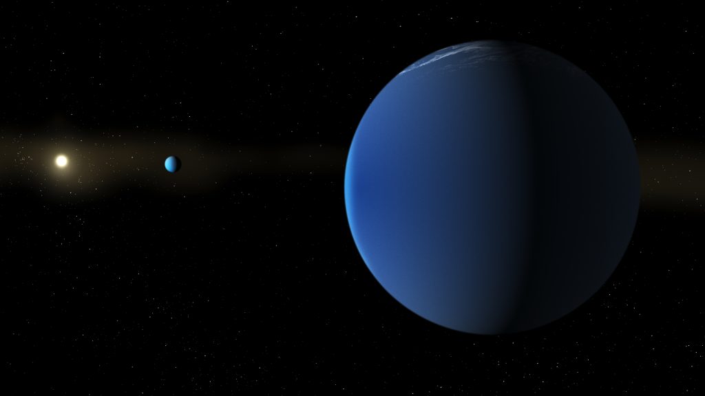 This illustration depicts the Sun-like star TOI-791