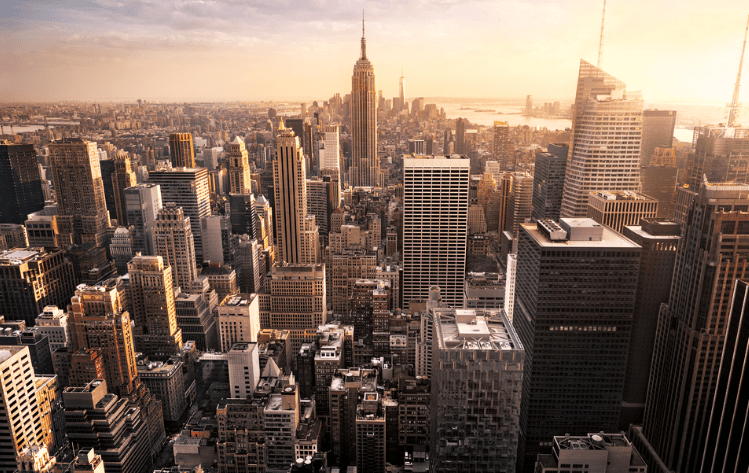 Picture of New York skyline