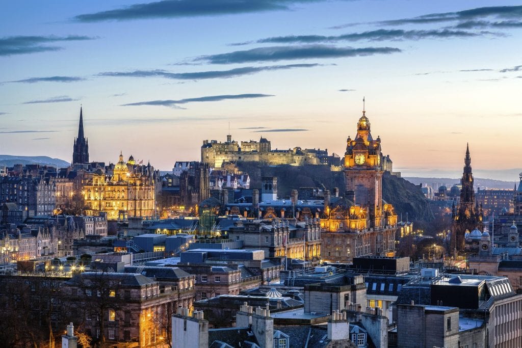 Picture of Edinburgh skyline